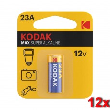 Kodak Max K23A 12 V alkáli elem gyűjtődobozban, 12 db/doboz